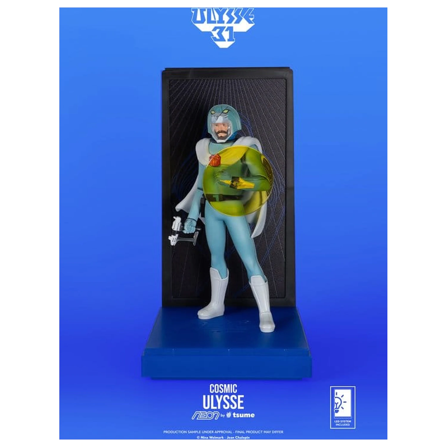 Ulysse 31 Neon Figur 1/9 Ulysse Cosmic Version 20 cm Produktfoto