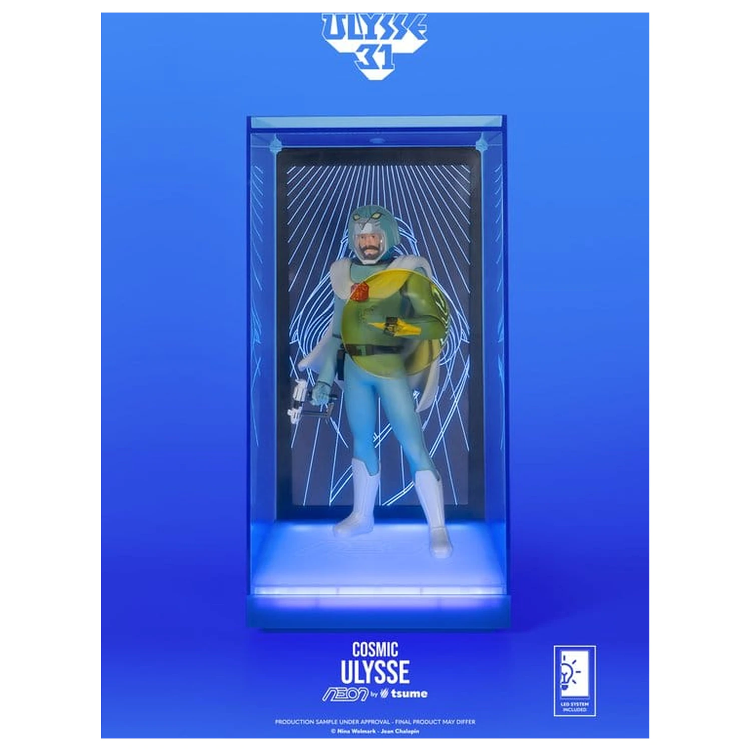 Ulysse 31 Neon Figur 1/9 Ulysse Cosmic Version 20 cm Produktfoto