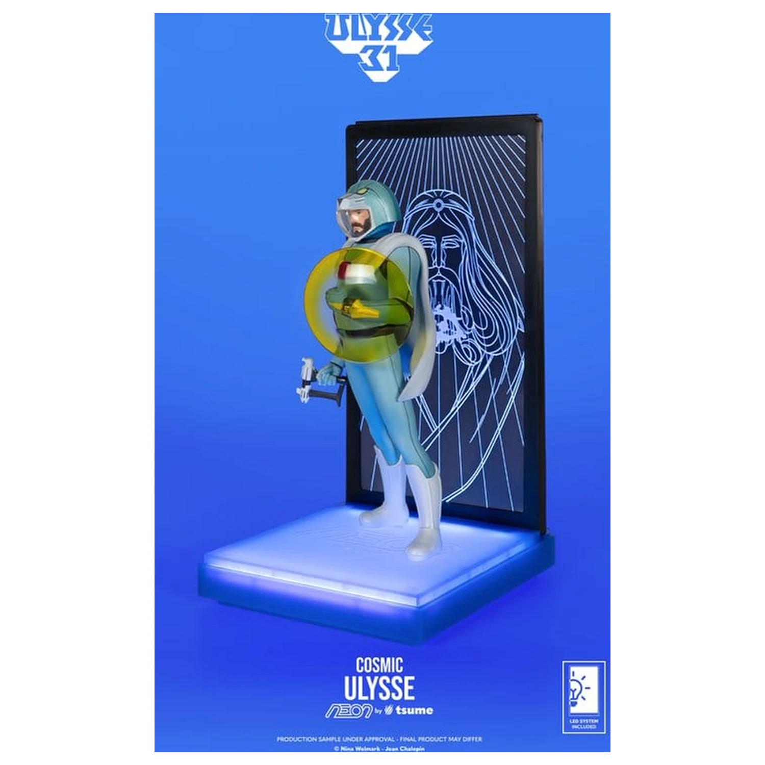 Ulysse 31 Neon Figur 1/9 Ulysse Cosmic Version 20 cm Produktfoto