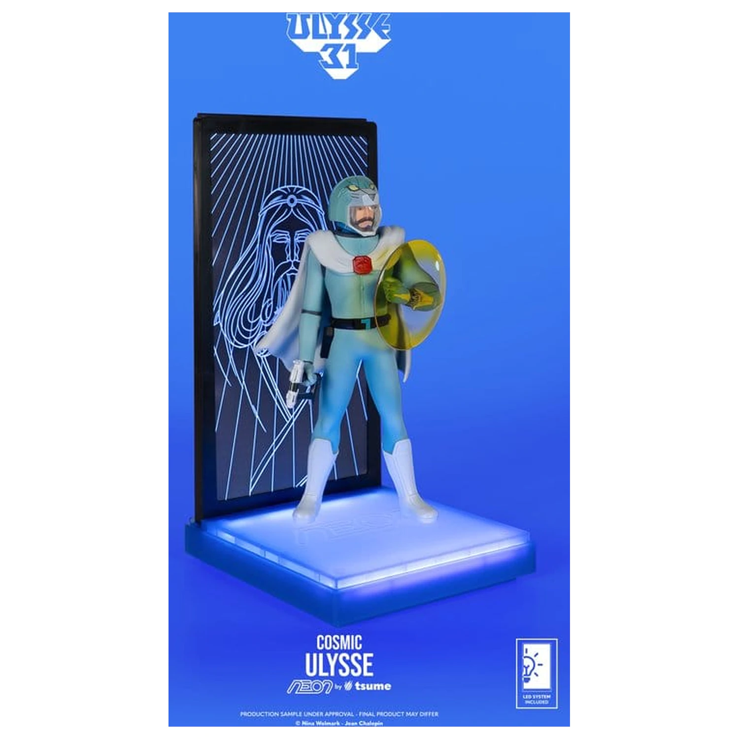Ulysse 31 Neon Figur 1/9 Ulysse Cosmic Version 20 cm Produktfoto