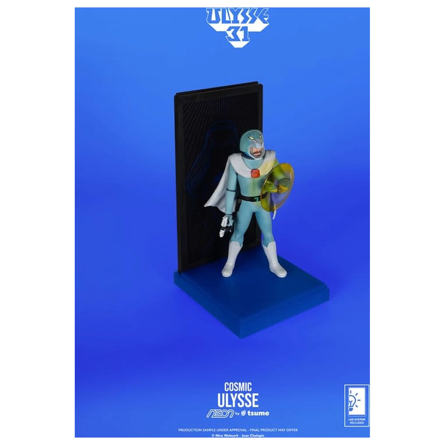 Ulysse 31 Neon Figur 1/9 Ulysse Cosmic Version 20 cm Produktfoto