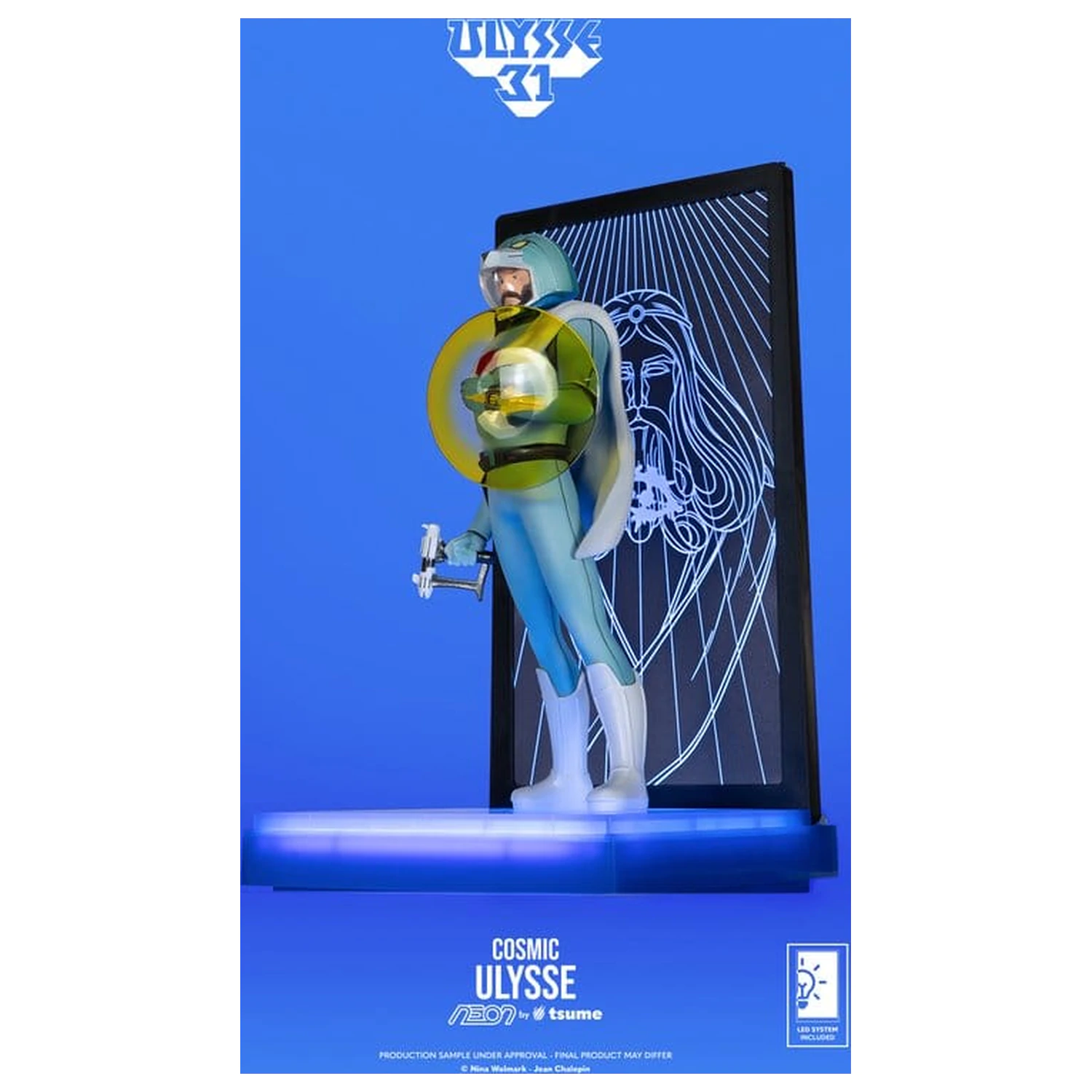 Ulysse 31 Neon Figur 1/9 Ulysse Cosmic Version 20 cm Produktfoto