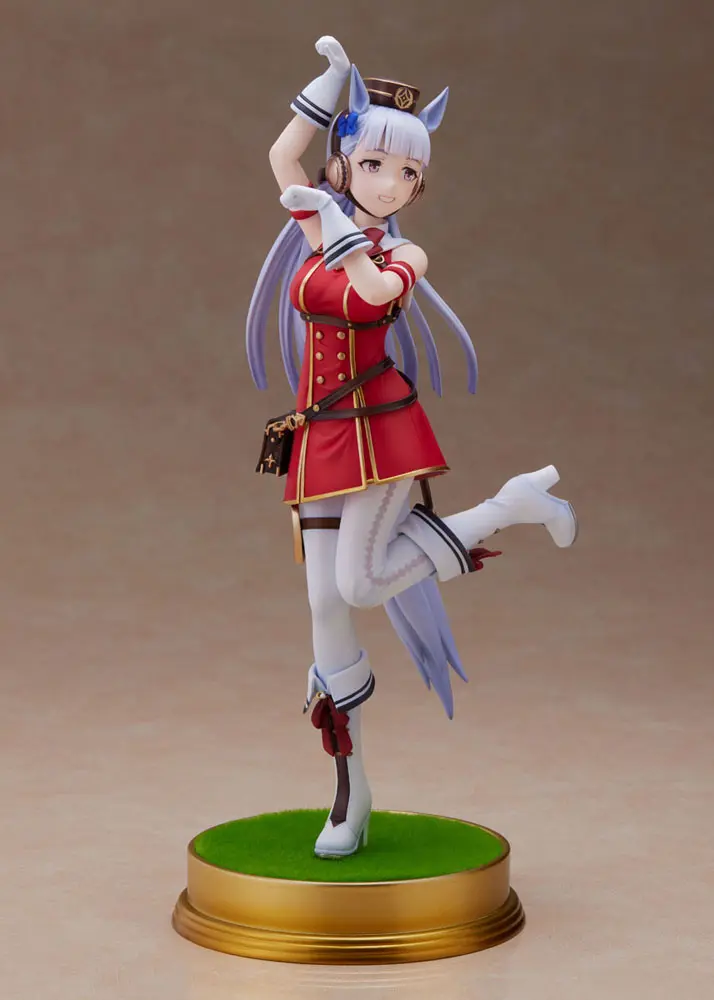 Uma Musume Pretty Derby PVC Statue 1/7 Gold Ship First-Place Pose! 27 cm termékfotó