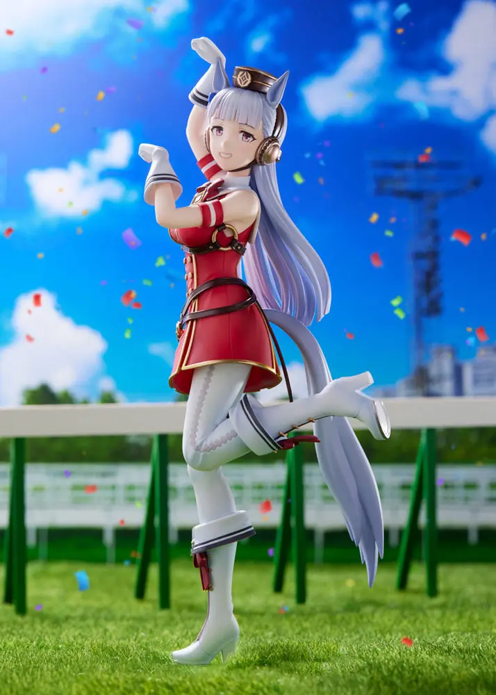 Uma Musume Pretty Derby PVC Statue 1/7 Gold Ship First-Place Pose! 27 cm termékfotó