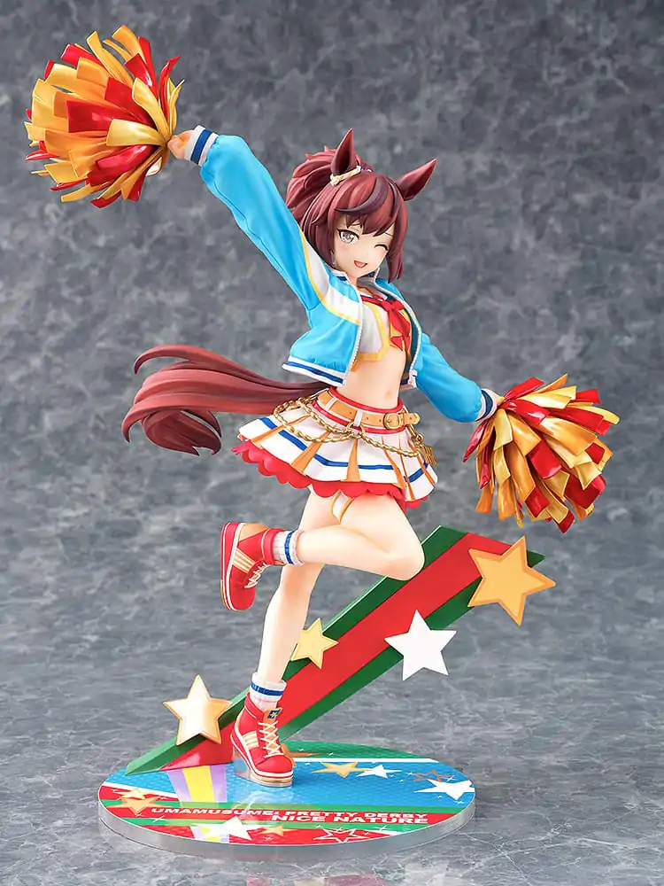 Uma Musume Pretty Derby PVC Statue 1/7 Nice Nature: Cheerleader 29 cm termékfotó