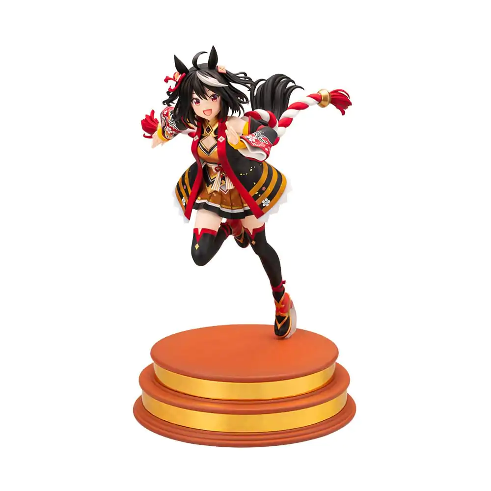 Uma Musume Pretty Derby PVC Statue 1/7 Outrunning the Encroaching Heat Kitasan Black 30 cm termékfotó