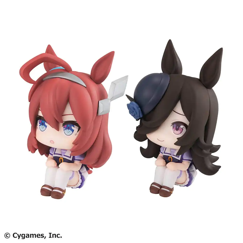 Uma Musume Pretty Derby Look Up PVC Statue Mihono Bourbon &amp; Rice Shower 11 cm (with gift) Produktfoto