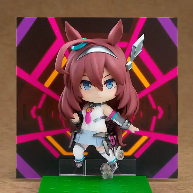 Uma Musume Pretty Derby Nendoroid Actionfigur Mihono Bourbon 10 cm termékfotó