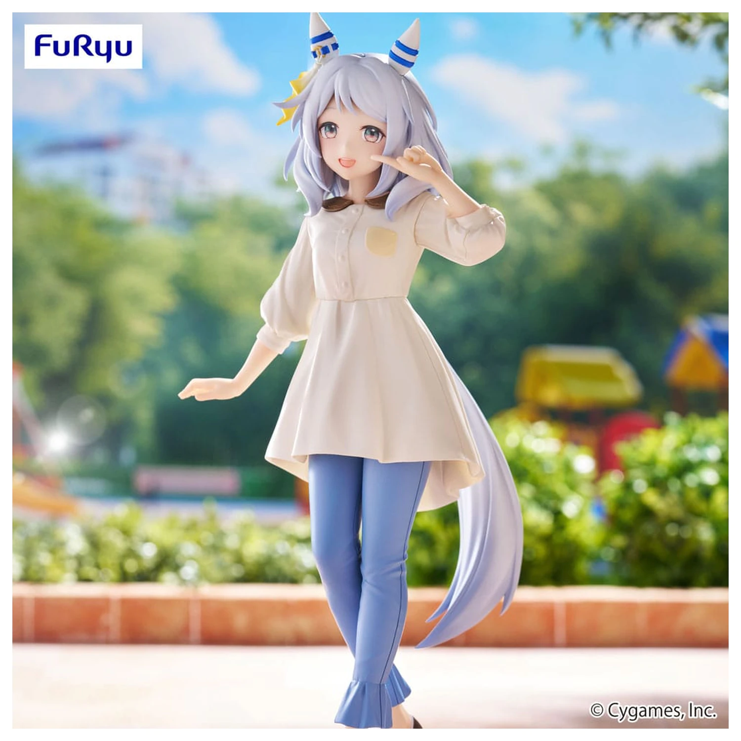 Uma Musume Pretty Derby Trio-Try-iT PVC Statue Hishi Miracle 21 cm Produktfoto