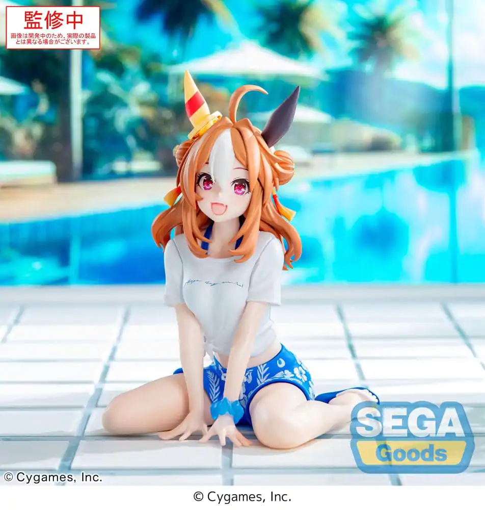 Uma Musume Pretty Derby Yumemirize PVC Statue Copano Rickey Gaze on Me! 12 cm Produktfoto