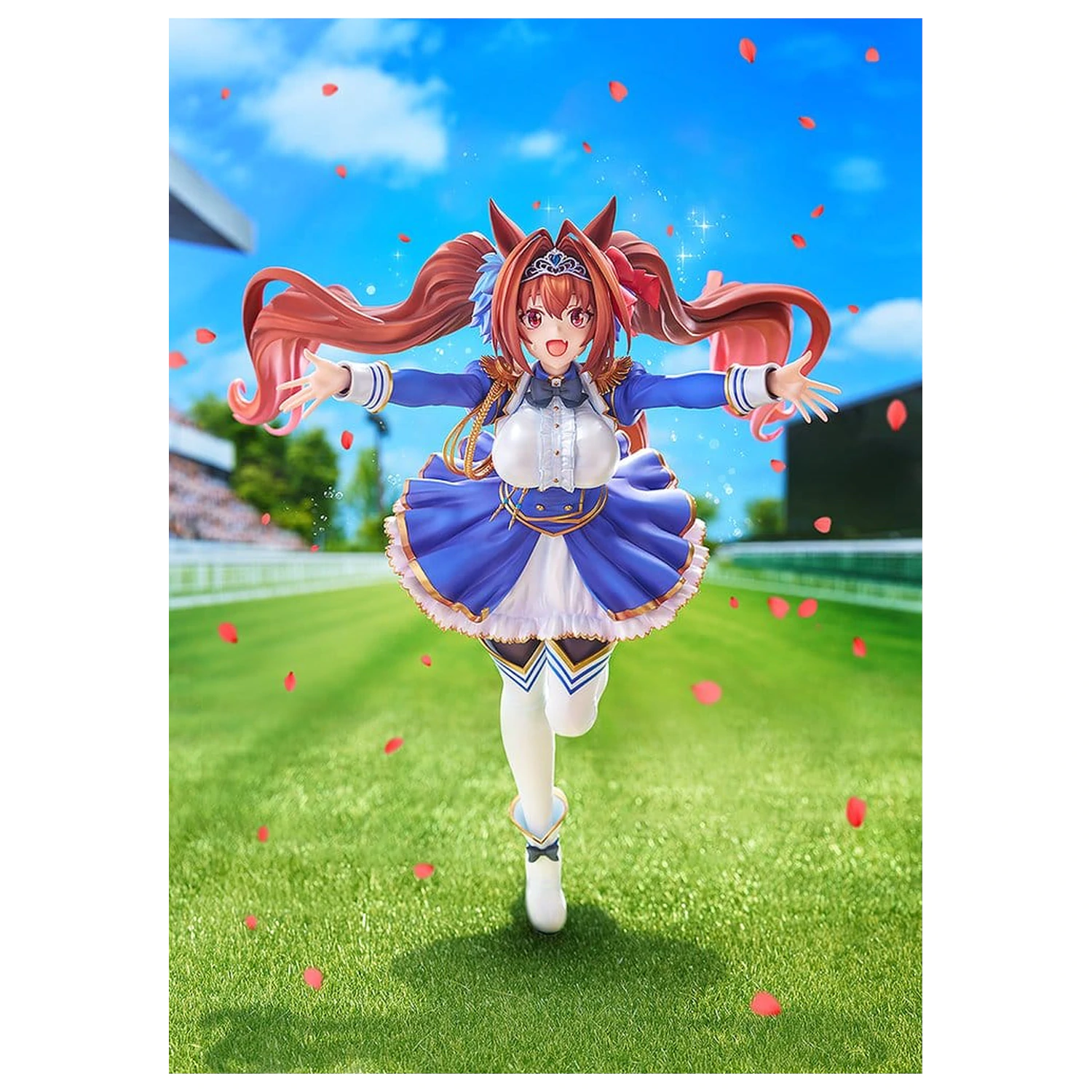 Umamusume: Pretty Derby PVC Figur 1/7 Daiwa Scarlet [Your Scarlet Tailwind] 26 cm Produktfoto
