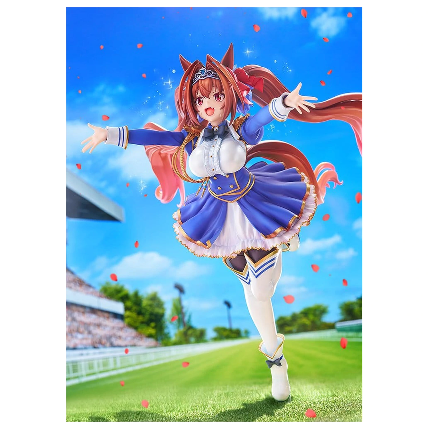 Umamusume: Pretty Derby PVC Figur 1/7 Daiwa Scarlet [Your Scarlet Tailwind] 26 cm Produktfoto