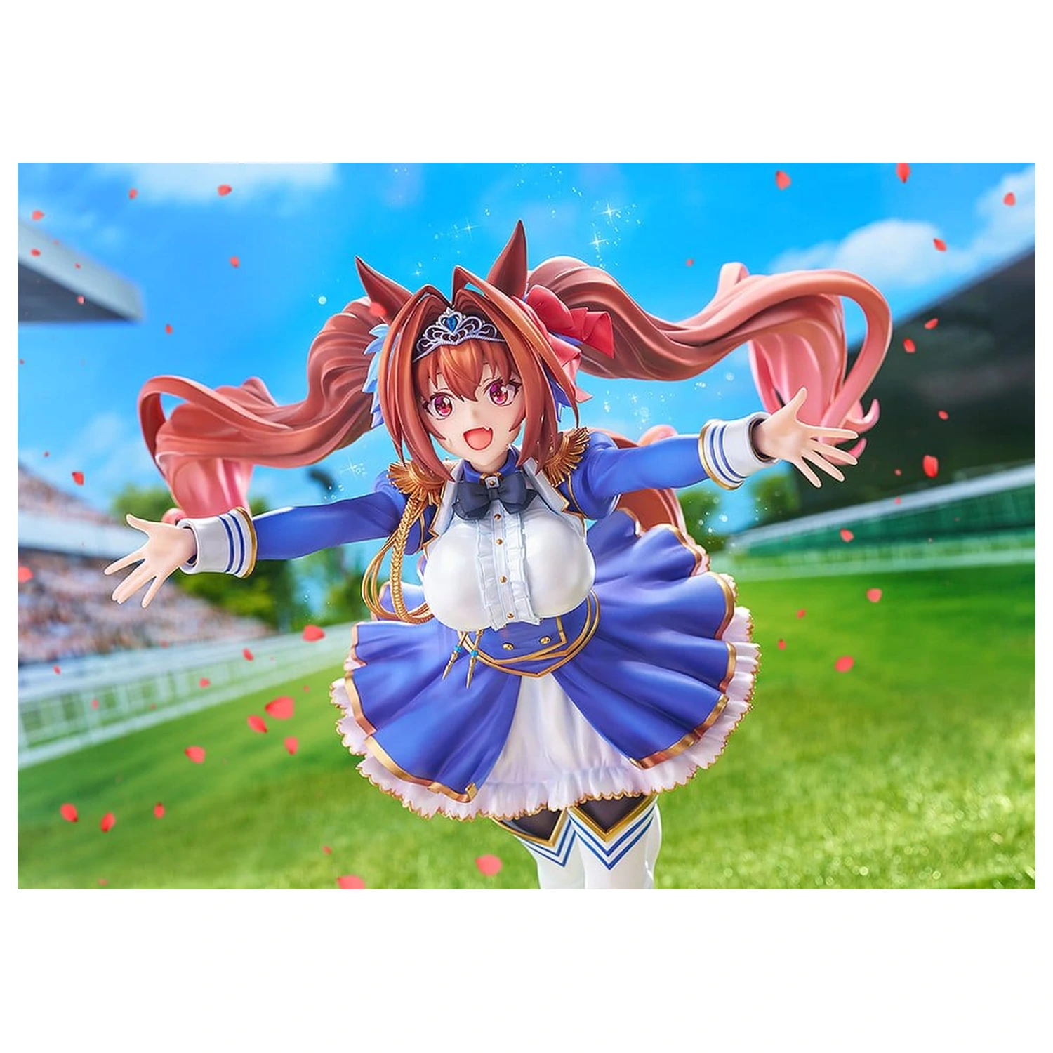 Umamusume: Pretty Derby PVC Figur 1/7 Daiwa Scarlet [Your Scarlet Tailwind] 26 cm Produktfoto