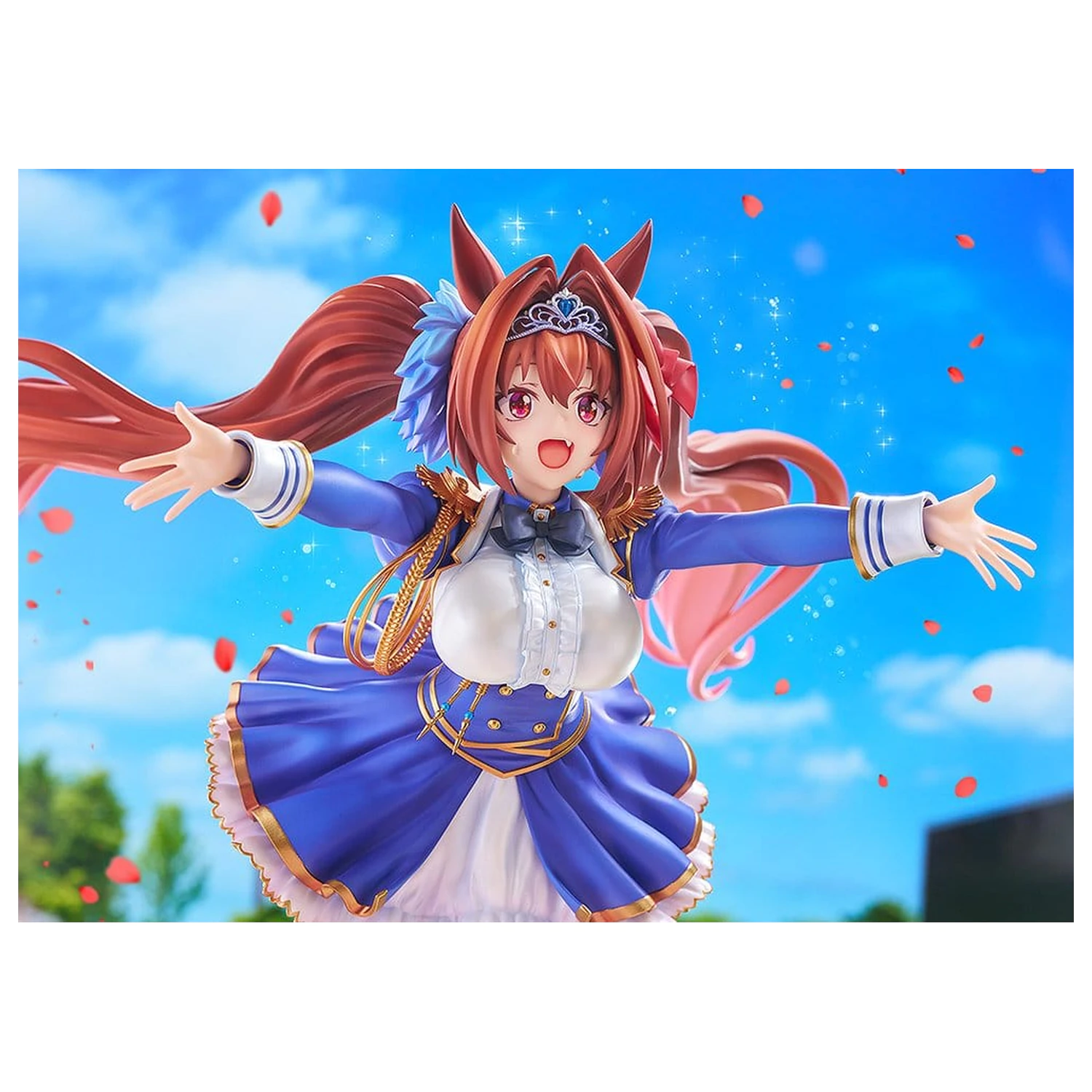 Umamusume: Pretty Derby PVC Figur 1/7 Daiwa Scarlet [Your Scarlet Tailwind] 26 cm Produktfoto