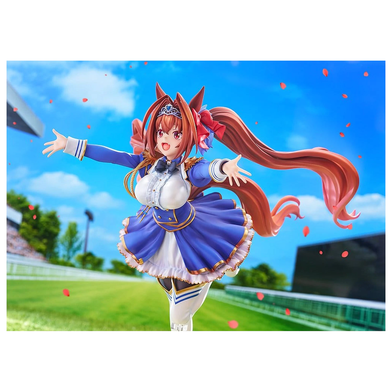 Umamusume: Pretty Derby PVC Figur 1/7 Daiwa Scarlet [Your Scarlet Tailwind] 26 cm Produktfoto