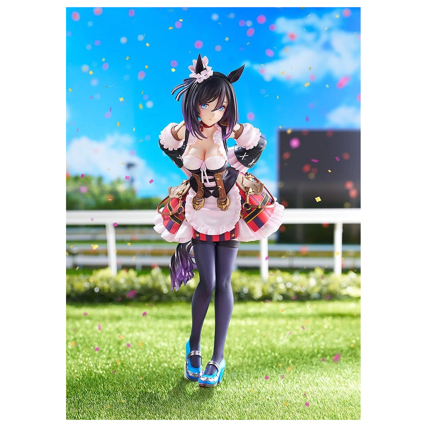 Umamusume: Pretty Derby PVC Figur 1/7 Eishin Flash: Victory Pose Ver. 25 cm Produktfoto