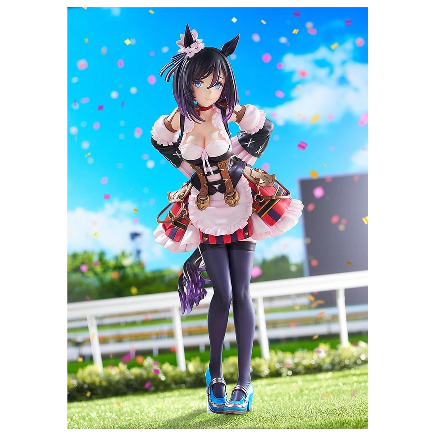 Umamusume: Pretty Derby PVC Figur 1/7 Eishin Flash: Victory Pose Ver. 25 cm Produktfoto