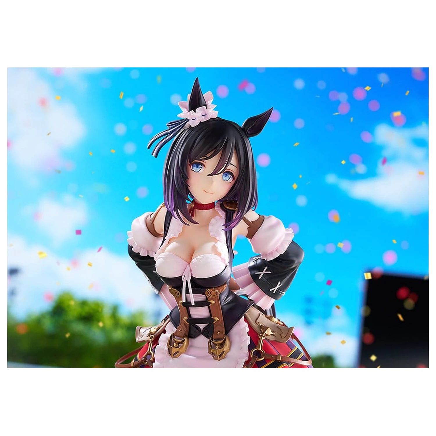 Umamusume: Pretty Derby PVC Figur 1/7 Eishin Flash: Victory Pose Ver. 25 cm Produktfoto