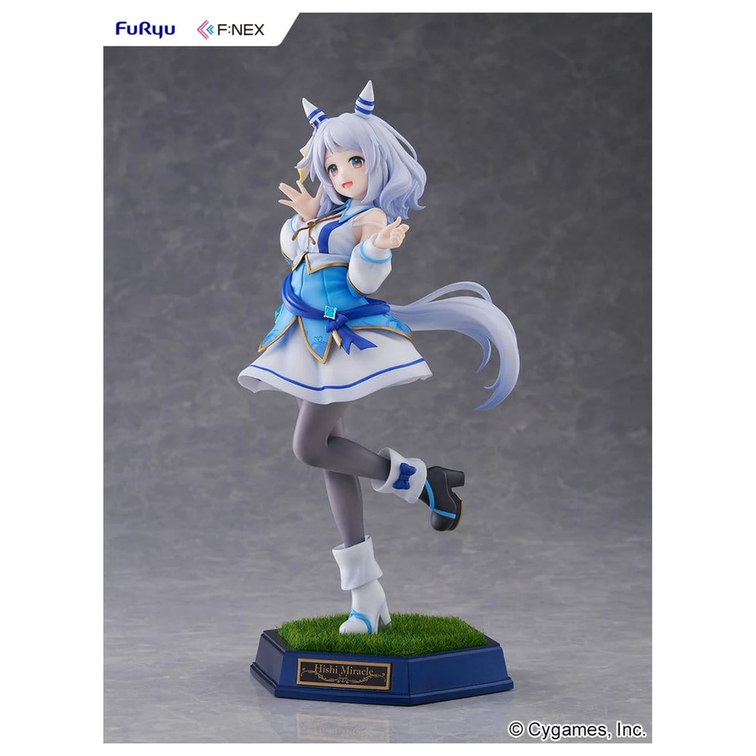 Umamusume Pretty Derby F:Nex PVC Statue 1/7 Hishi Miracle 27 cm Produktfoto