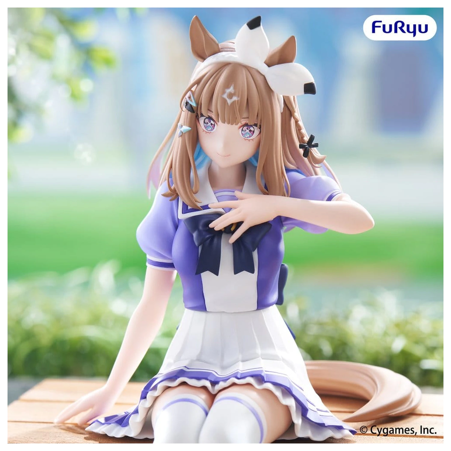 Umamusume: Pretty Derby Nudelstopper PVC Figur Almond Eye 16 cm Produktfoto