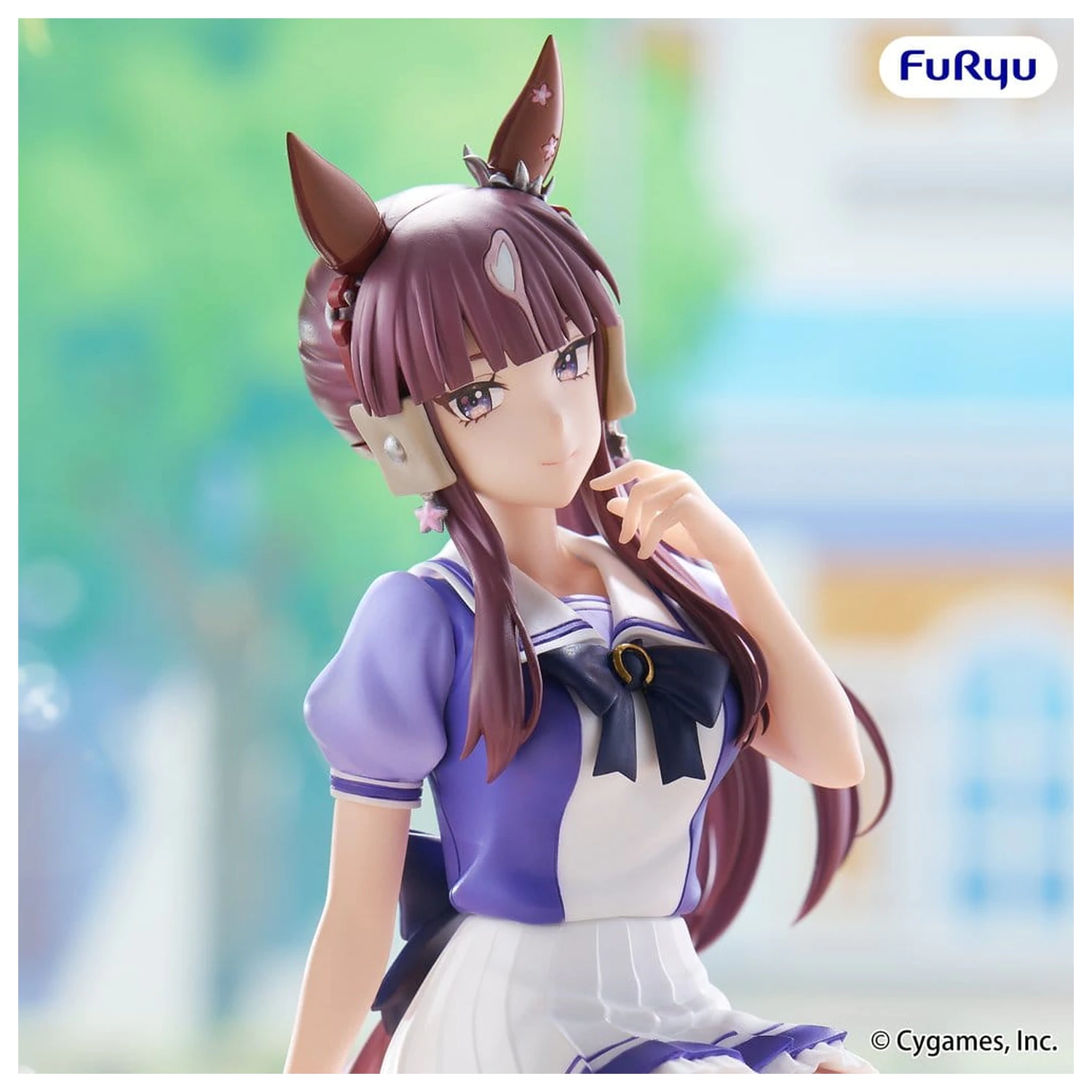 Umamusume: Pretty Derby Nudel Stopper PVC Figur Lucky Lilac 17 cm Produktfoto