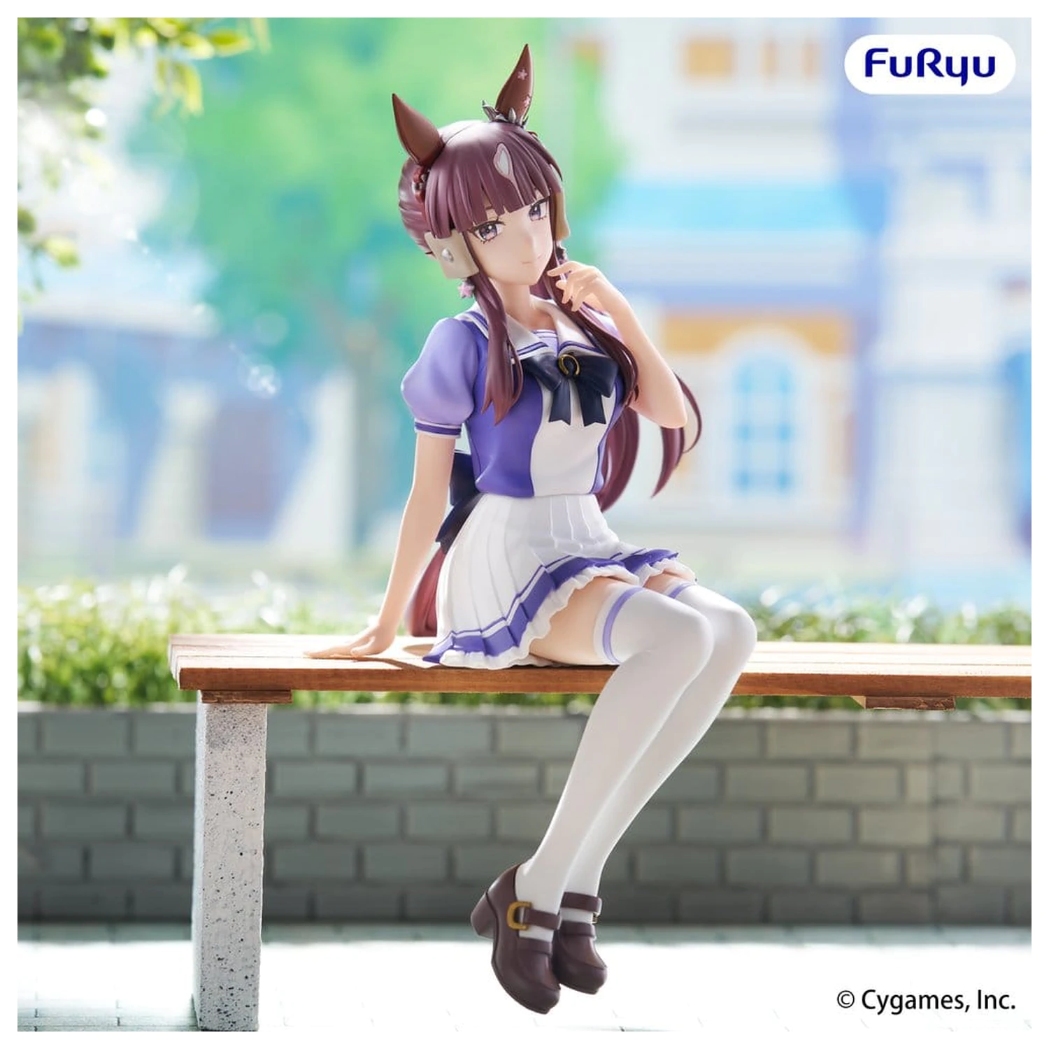 Umamusume: Pretty Derby Nudel Stopper PVC Figur Lucky Lilac 17 cm Produktfoto