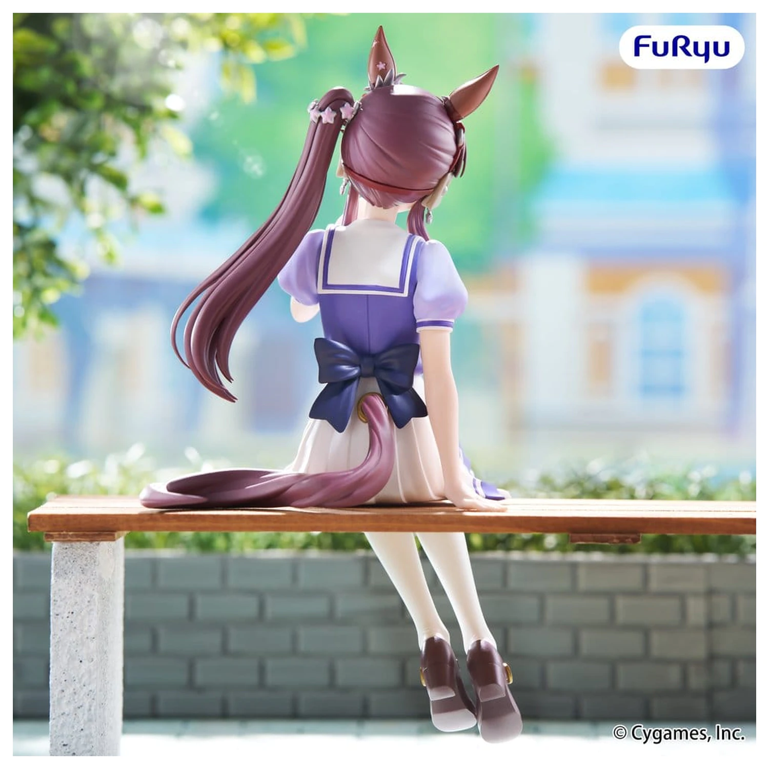 Umamusume: Pretty Derby Nudel Stopper PVC Figur Lucky Lilac 17 cm Produktfoto