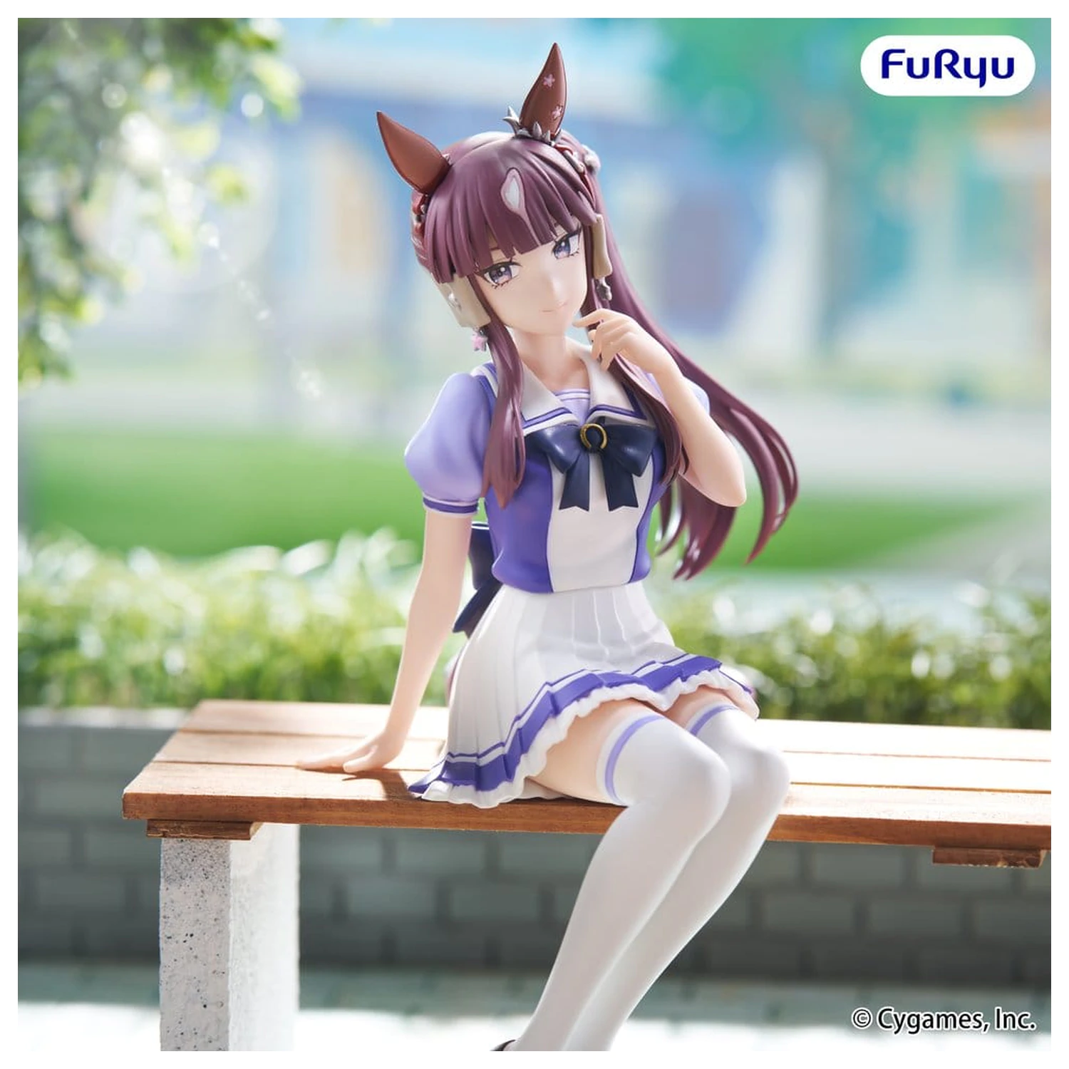 Umamusume: Pretty Derby Nudel Stopper PVC Figur Lucky Lilac 17 cm Produktfoto