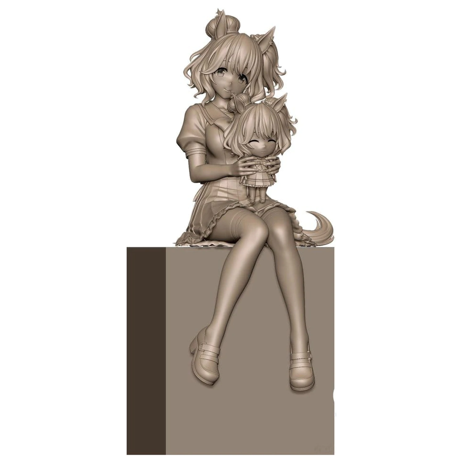 Umamusume: Pretty Derby XStellar PVC Statue Aston Machan Sitting Version 20 cm Produktfoto