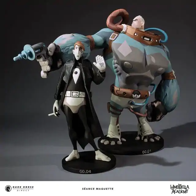 Umbrella Academy PVC Statue Séance Maquette 28 cm Produktfoto