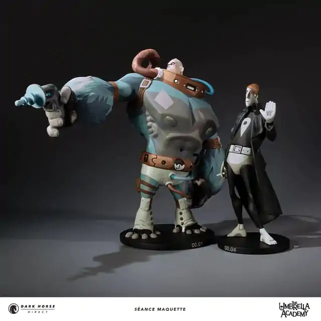 Umbrella Academy PVC Statue Séance Maquette 28 cm Produktfoto