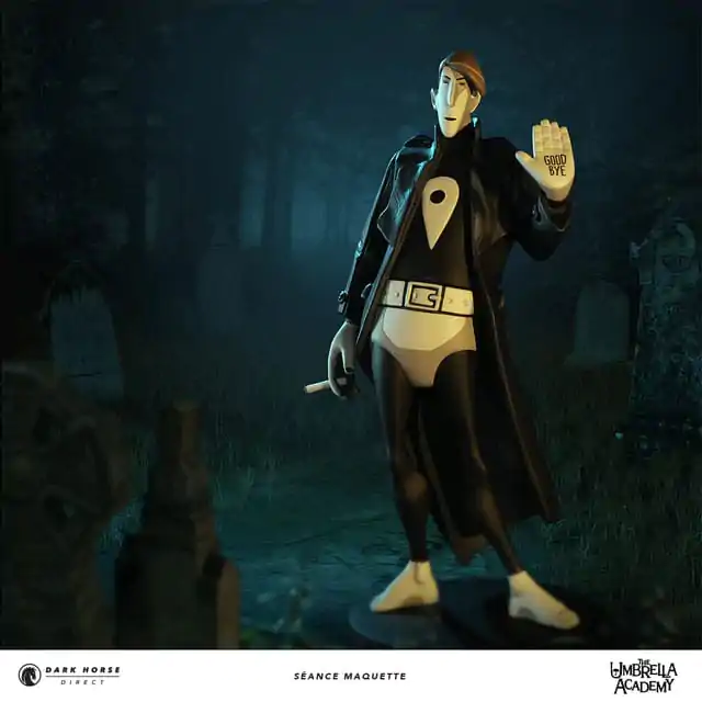 Umbrella Academy PVC Statue Séance Maquette 28 cm Produktfoto