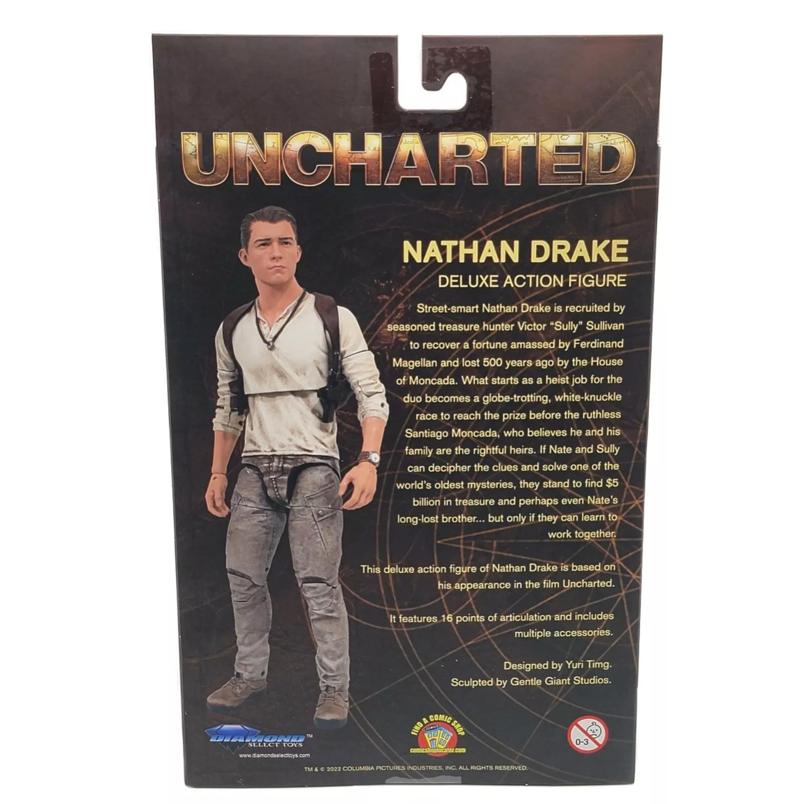 Uncharted Deluxe Actionfigur Nathan Drake 18 cm termékfotó