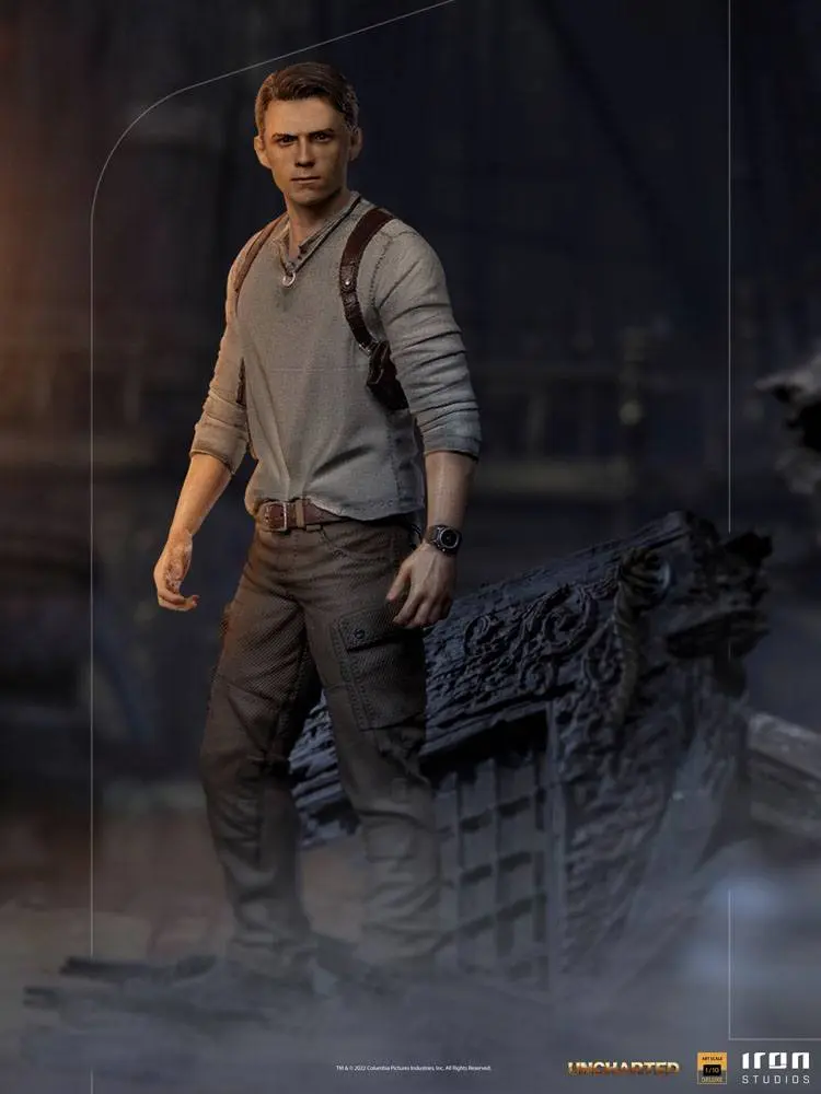 Uncharted Movie Deluxe Art Scale Statue 1/10 Nathan Drake 22 cm Produktfoto