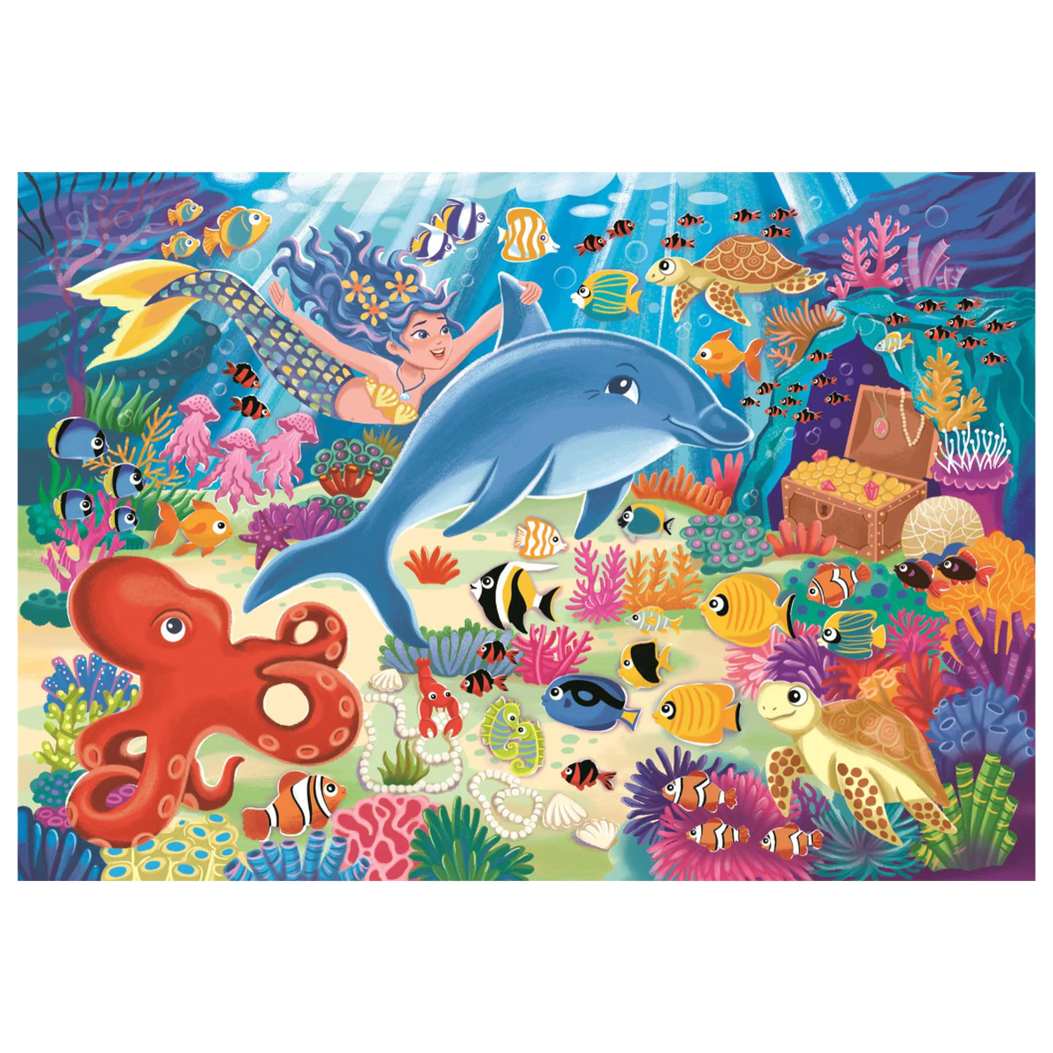 Undersea Fun 30-teiliges Puzzle Clementoni Produktfoto