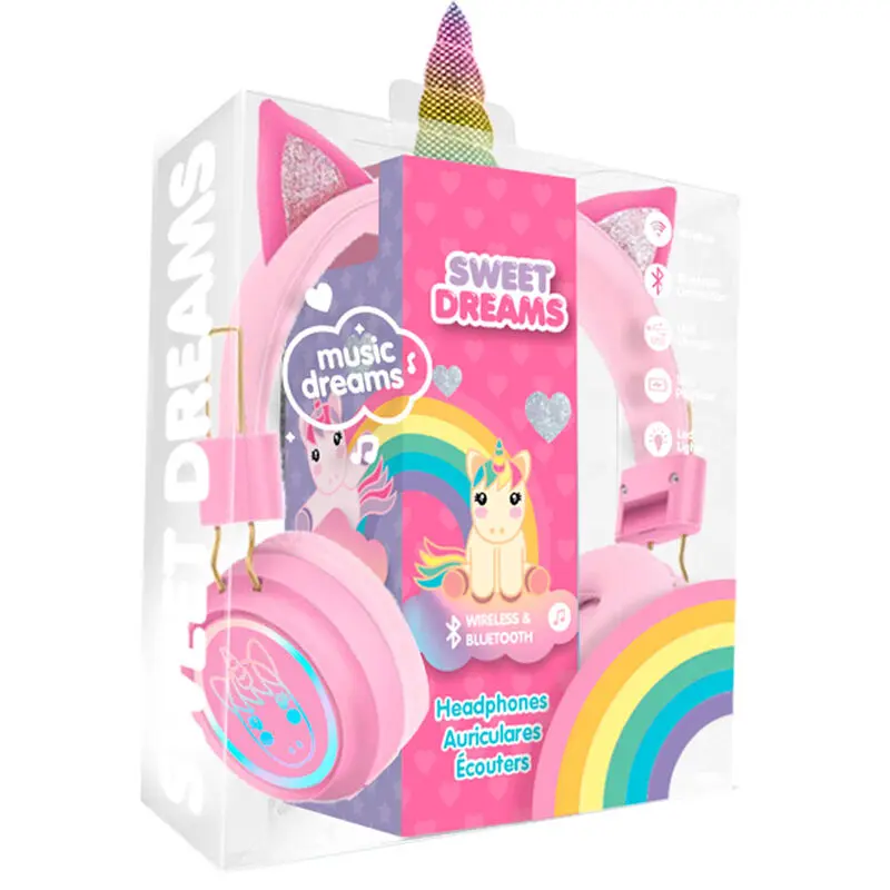 Unicorn Sweet Dreams kabellos Kopfhörer Produktfoto