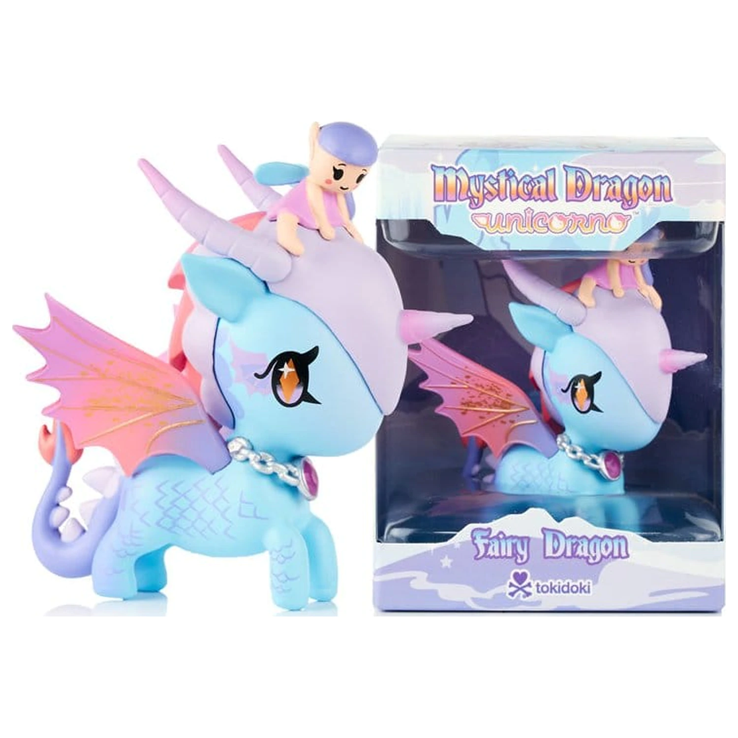 Unicorno Fensterbox Figur Mystical Dragon Line Fairy Dragon 8 cm Produktfoto