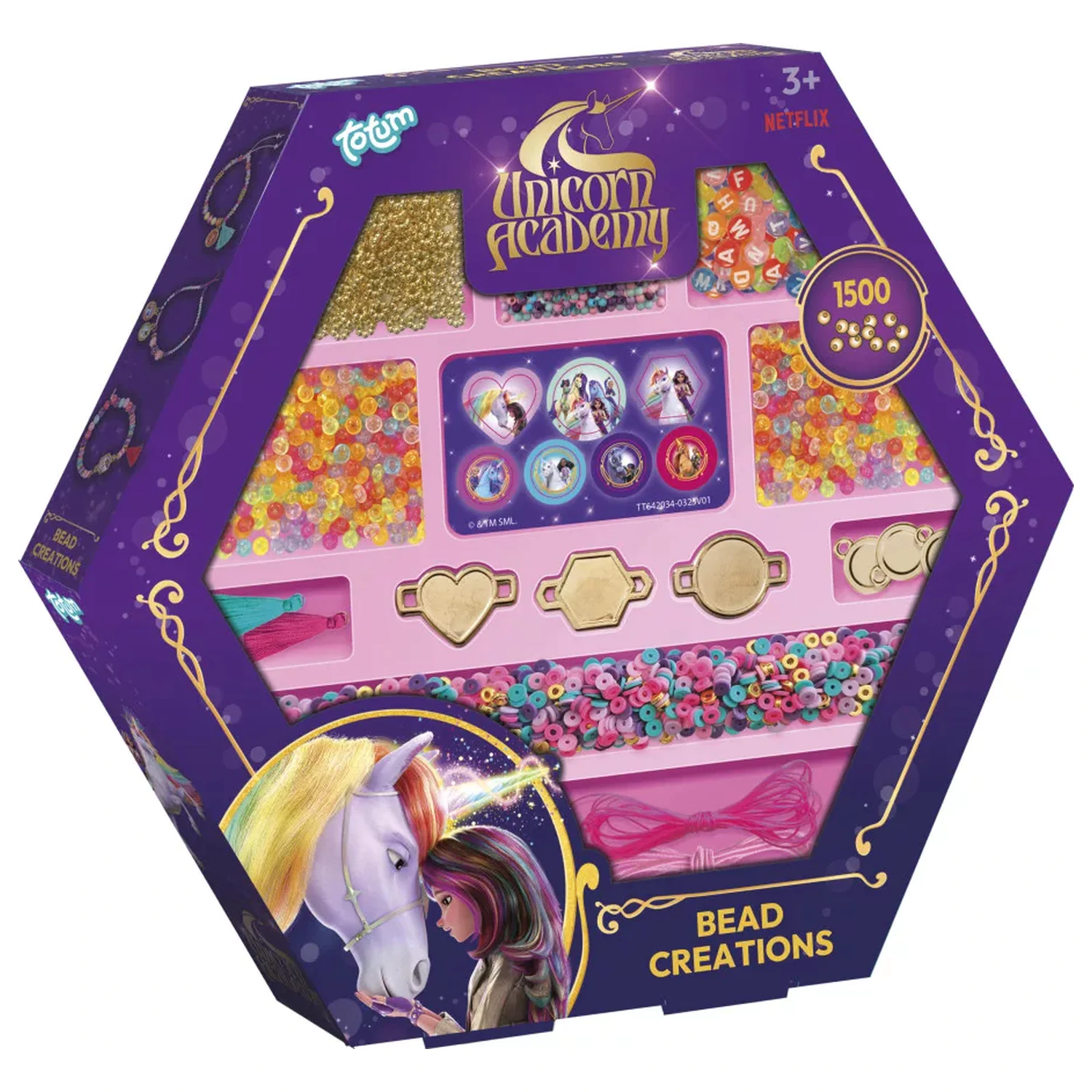 Unicorn Academy Friends Perlen Set Produktfoto