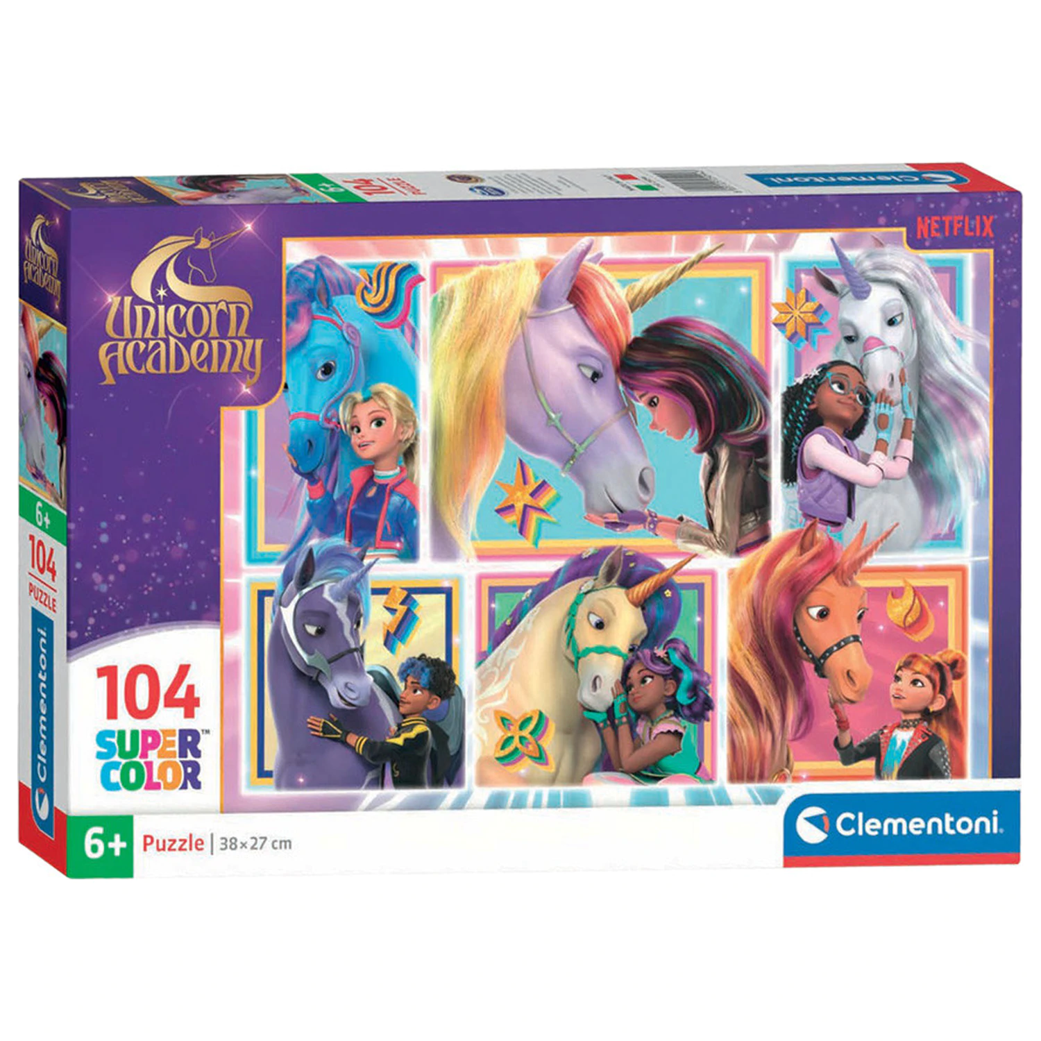 Unicorn Academy Friendship 104-teiliges Puzzle Produktfoto