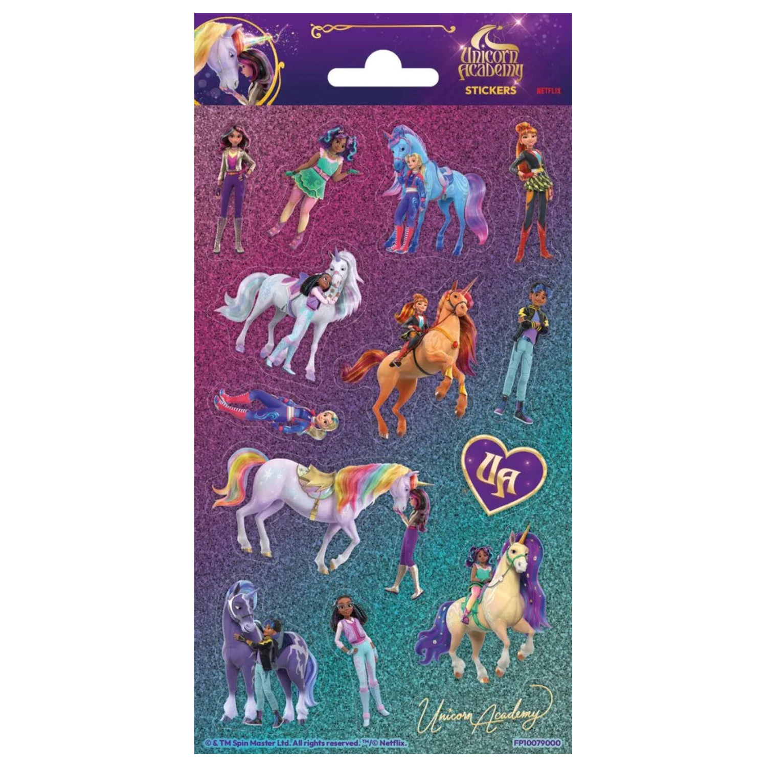 Unicorn Academy Magic World Aufkleber Produktfoto