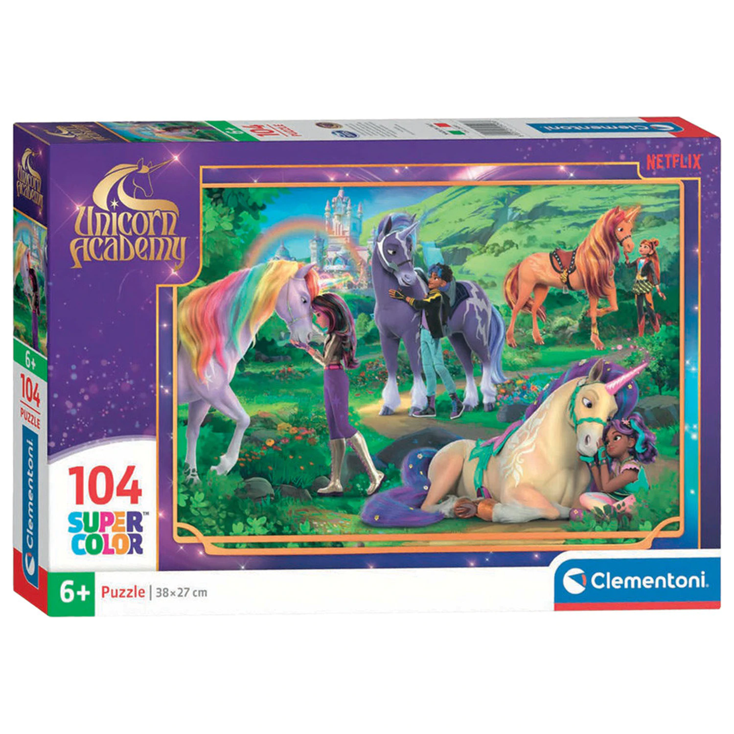 Unicorn Academy Meadow 104-teiliges Puzzle Produktfoto