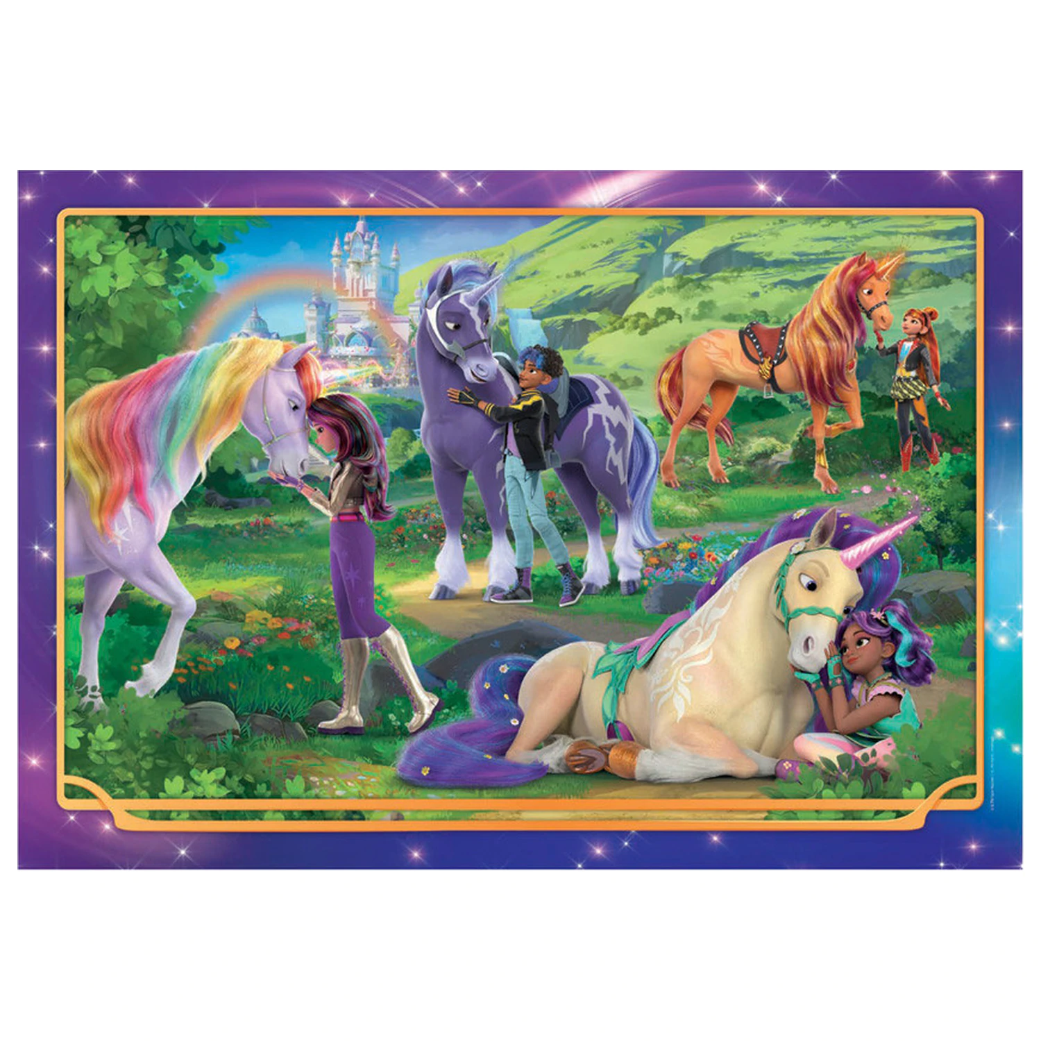Unicorn Academy Meadow 104-teiliges Puzzle Produktfoto