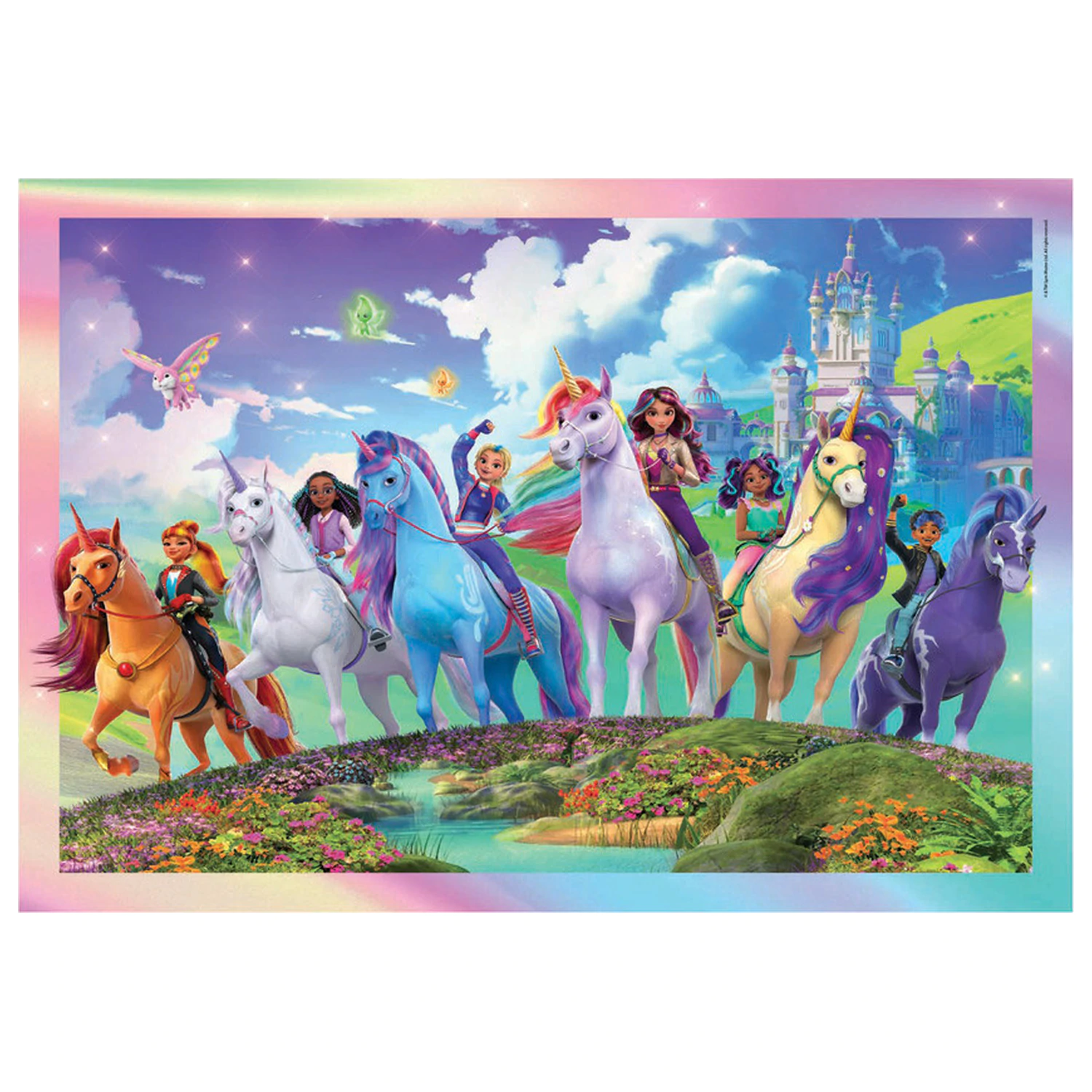 Unicorn Academy Mystic 104-teiliges Puzzle Produktfoto