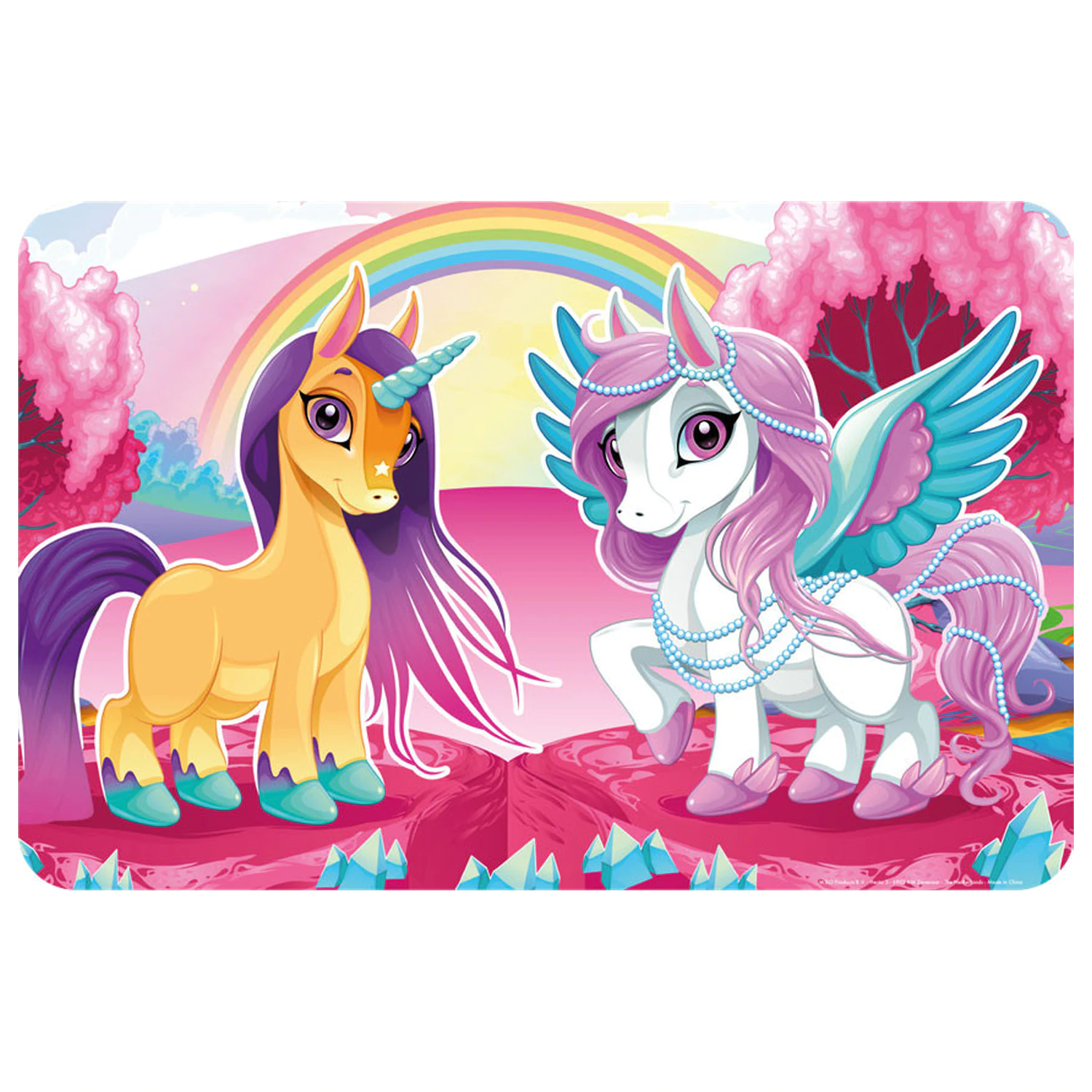Unicorn and Pegasus Tischset 43x28 cm Produktfoto