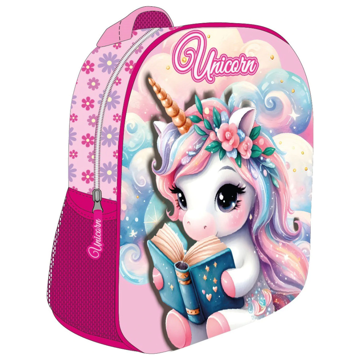 Unicorn Clouds Deluxe 3D Rucksack, Tasche 30 cm Produktfoto