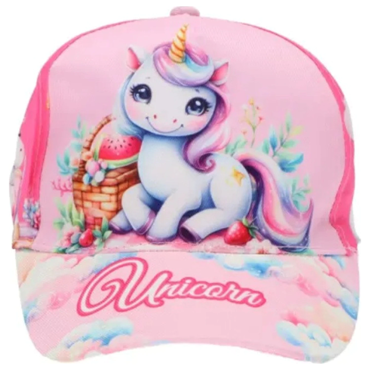 Unicorn Clouds Kinder Baseballkappe 53 cm Produktfoto