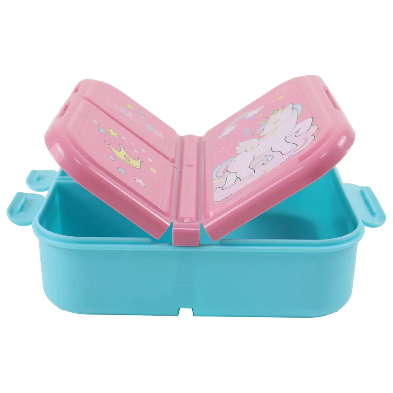 Unicorn Crown mehrfächrige Lunchbox, Sandwichbox Produktfoto