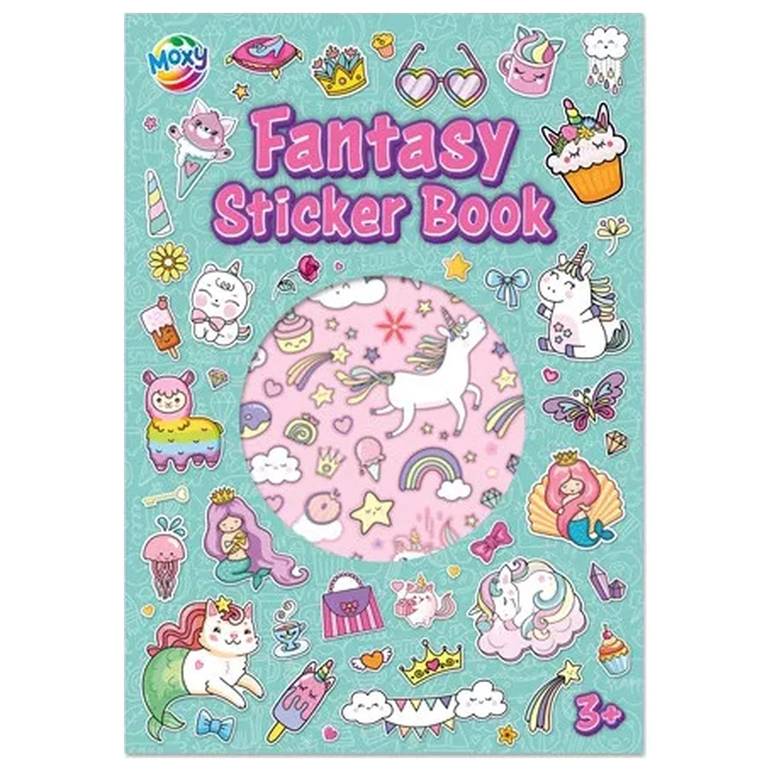 Unicorn Fantasy Sticker Pack 8 Blatt Produktfoto