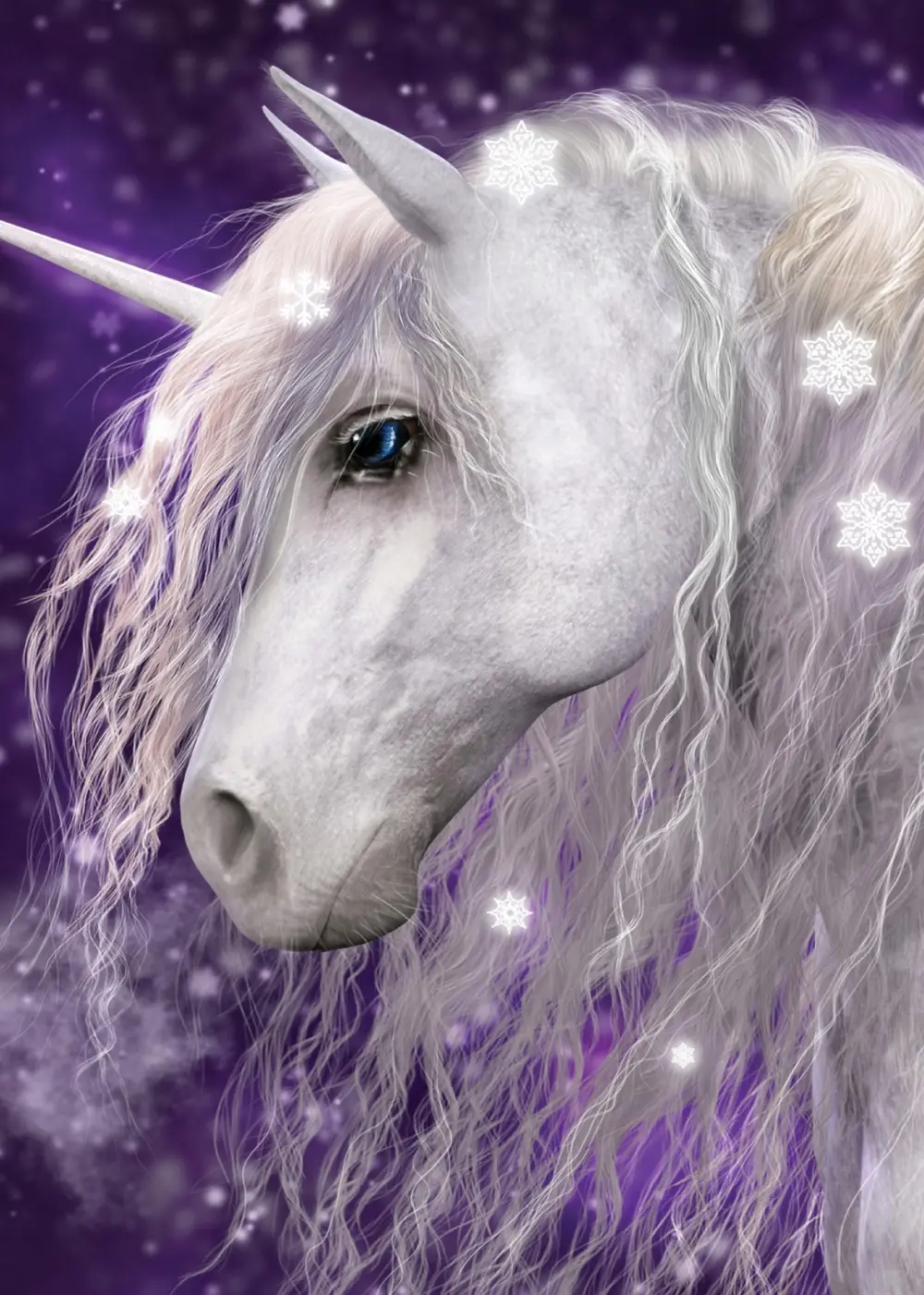 Unicorn Fleece Decke 100*140 cm Produktfoto