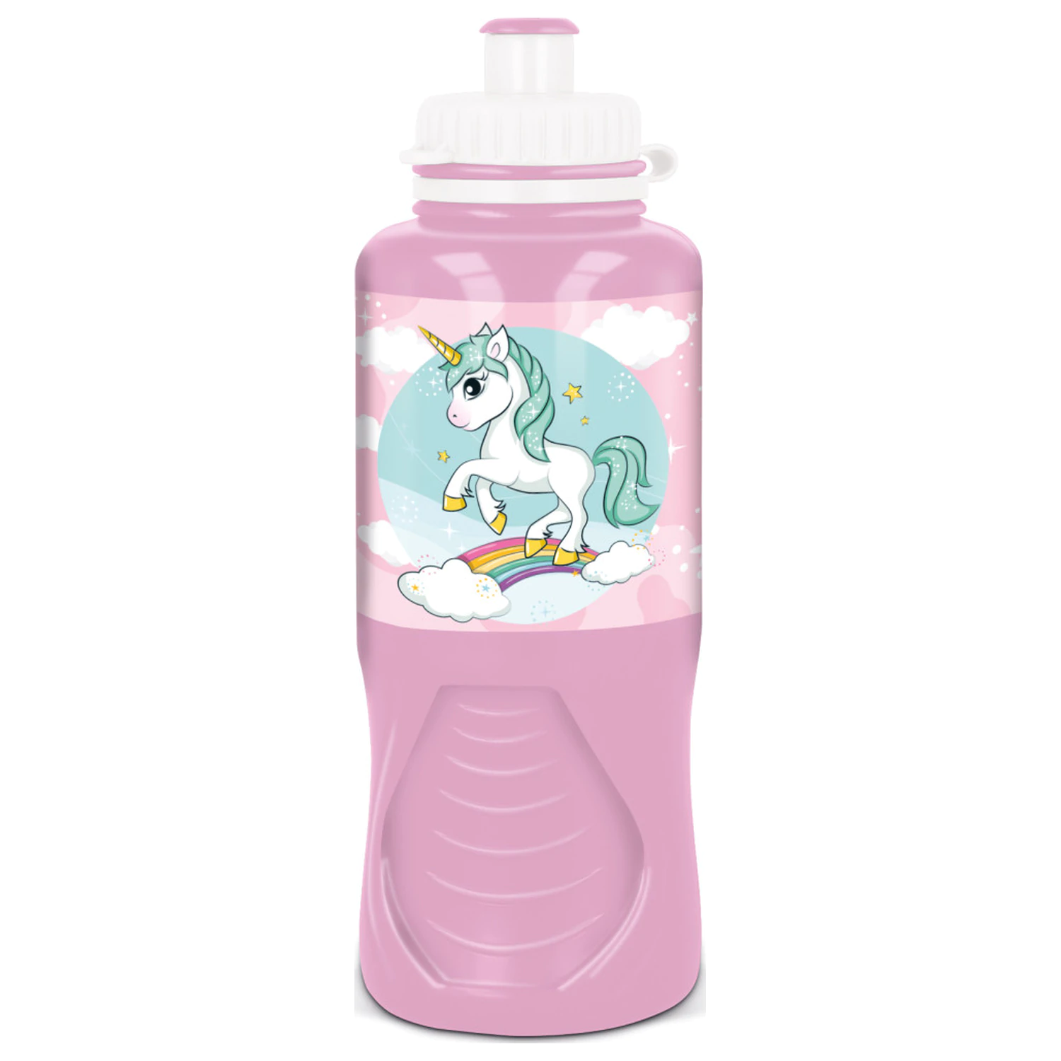 Unicorn Range Ergo Kunststoff Sport Wasserflasche 430 ml Produktfoto